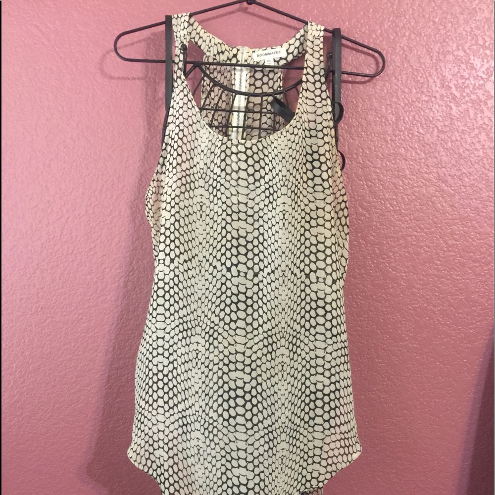 Sheer blouse